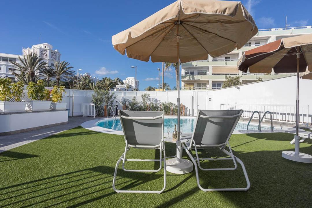Lightbooking Alemania Piscina Privada Playa Del Ingles Екстериор снимка